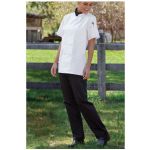 UA CHEF™ Houndstooth Women's 4-Pocket Elastic Waistband Printed Chef Pants